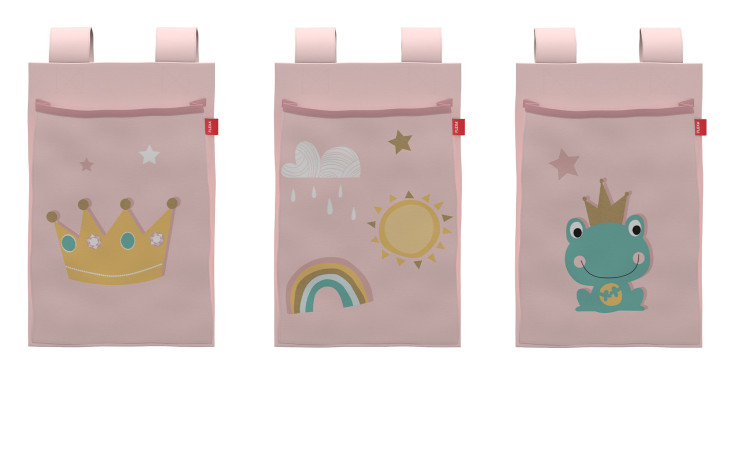 Betttasche 3er-Set Little Princess