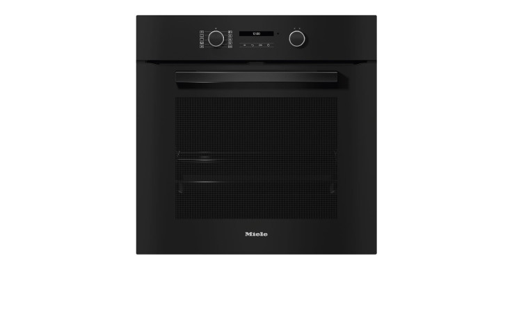 Einbau-Backofen mit Display in Obsidianschwarz, H 2851 BP