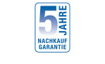 5 Jahre Nachkaufgarantie