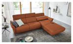 Ecksofa Musterring MR 280 aus Echtleder in der Farbe Cognac, Ansicht der Funktion