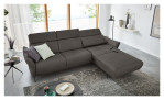 Ecksofa Musterring MR 280 aus Echtleder in der Farbe Grey, Ansicht der Funktion