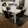 Tischgruppe "Dining-Wood/Steel"